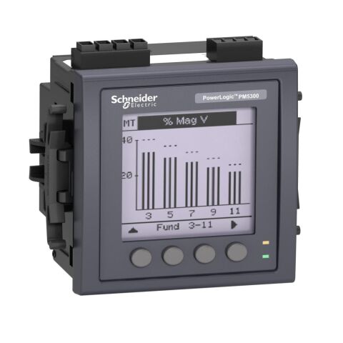 Schneider Electric METSEPM5310 PM5310 Modbus-31.Harm-256K 2DI/2DO 35 alarm-pano