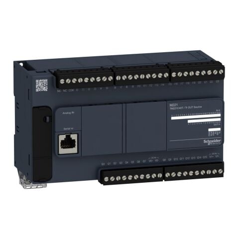 Schneider Electric TM221C40T Kontrolör M221-40 GÇ transistör PNP