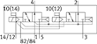 Festo 566488 VUVG-B10-T32U-AZT-F-1P3 Selenoid valf
