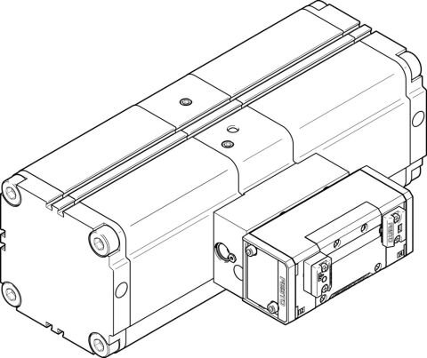 Festo 549398 DPA-100-D basınç yükselticisi