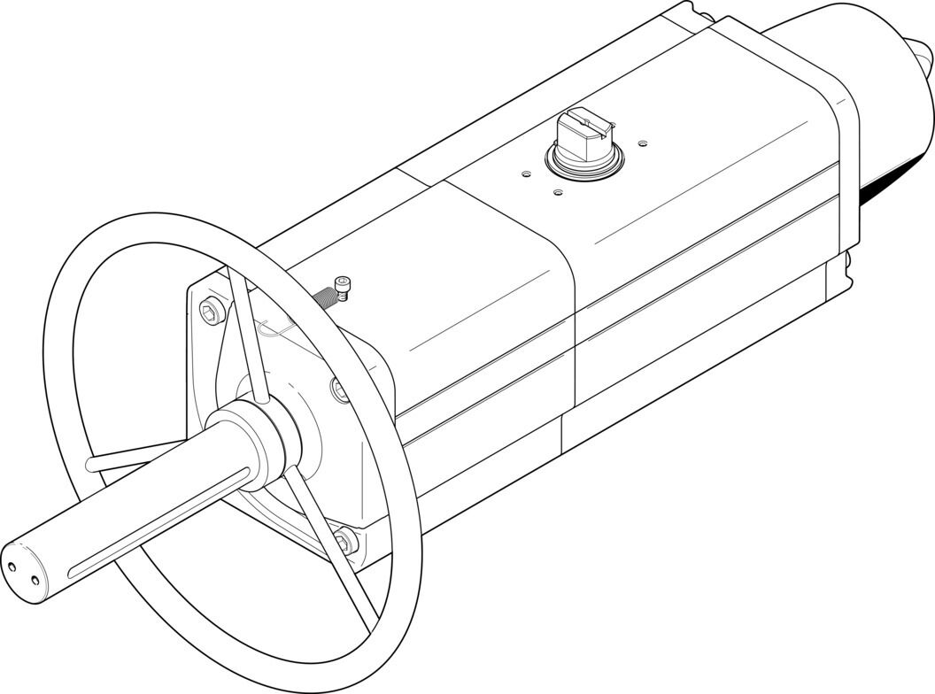 Festo 8005056 DAPS-0480-090-RS4-F1012-MW Döner aktüatör