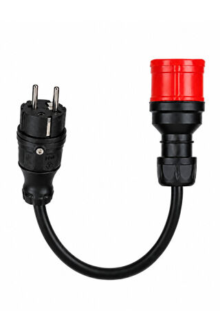Mete Enerji 410405V-S001045 1x16A Schuko Fiş + 5x16A CEE Priz Formlu Dönüştürücü Adaptör
(Kablo: 3 x 2,5 mm² TTR / 30 cm)