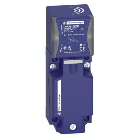Telemecanique Sensors XS8C4A1PCG13 Endüktif Sensör Kübik Format Sn 20Mm