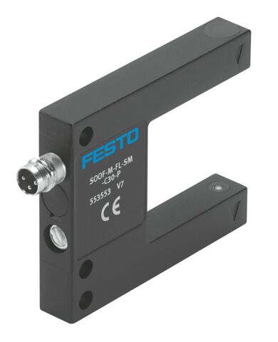 Festo 553553 SOOF-M-FL-SM-C30-P Işıklı çatal engel algılayıcı