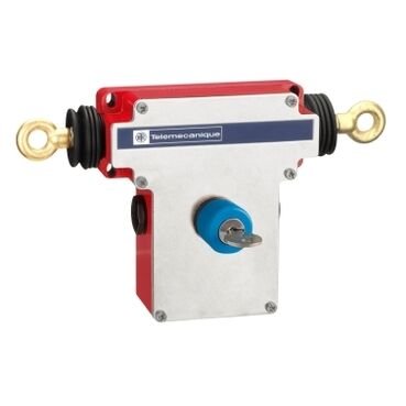 Telemecanique Sensors XY2CEDA590 İpli Şalter Xy2Ceda, Çift Taraflı, 2*(1Nk+1Na), Anahtarlı
