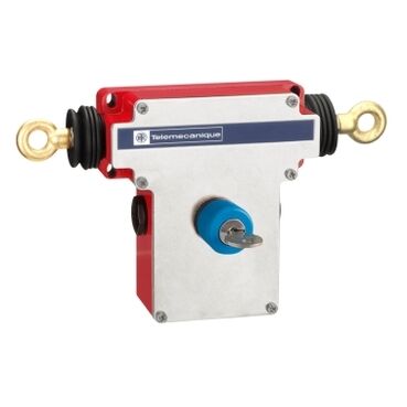 Telemecanique Sensors XY2CEDA590 İpli Şalter Xy2Ceda, Çift Taraflı, 2*(1Nk+1Na), Anahtarlı