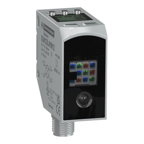 Telemecanique Sensors XUKCBLAYM12 Fotoelektrik sensörler XUKC, Renkli, Kısa, Sn 150mm, IO-Link, M12 Konnektör