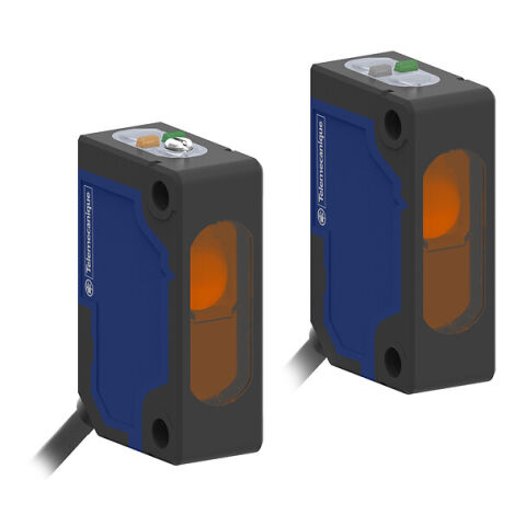 Telemecanique Sensors XUM2APXBL2 Fotoelektrik sensörler XU, minyatür, geçiş ışınlı, Smax=30 m, sistem, PNP, kablo 2 m