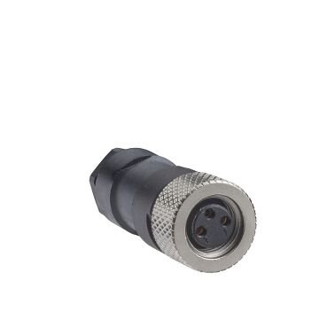 Telemecanique Sensors XZCC8FDM30S Kablolu Konnektör Dişi M8 3Pim Düz