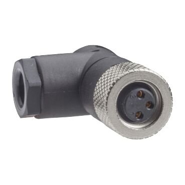 Telemecanique Sensors XZCC8FDM40S Konnektör Dişi, M8, 4 Pimli,  Kablo Rakoru M9,5 X 1