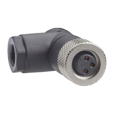 Telemecanique Sensors XZCC8FDM40S Konnektör Dişi, M8, 4 Pimli,  Kablo Rakoru M9,5 X 1