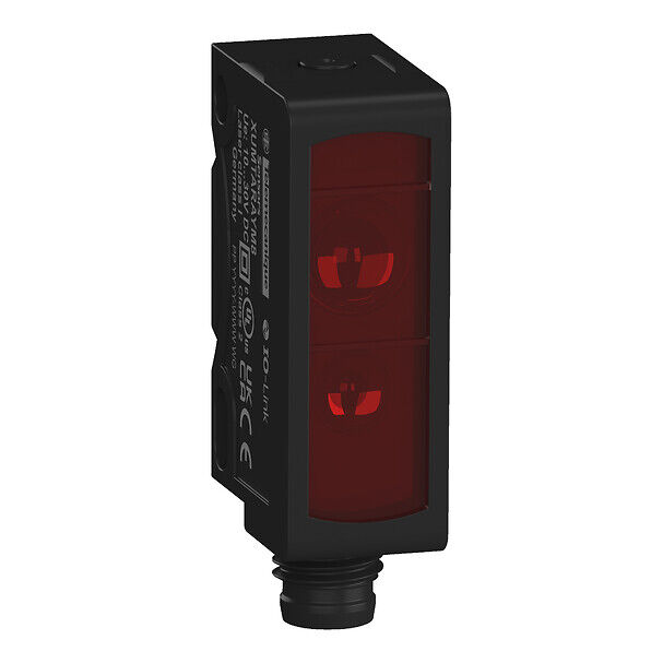 Telemecanique Sensors XUMTARAYM8 Fotoelektrik sensörler XUMT, Şeffaf refleks, Plastik, Sn 2m, IO-Link, Konnektör M8