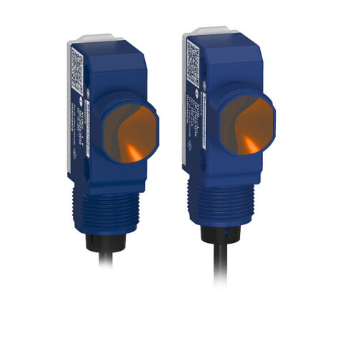 Telemecanique Sensors XUN2ANXNL2 Fotoelektrik sensörler XU, Fotoelektrik sensör, Hibrit, Geçiş ışınlı, Sistem, Smax 30m, NPN, Kablo 2m