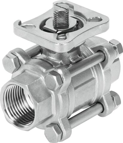 Festo 4809123 VZBE-21/2-T-63-T-2-F0710-V15V16 Küresel vana