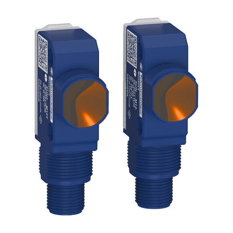 Telemecanique Sensors XUN2APXNM12 Fotoelektrik sensörler XU, Fotoelektrik sensör, Hibrit, Geçiş ışınlı, Sistem, Smax 30m, PNP, Konnektör M12