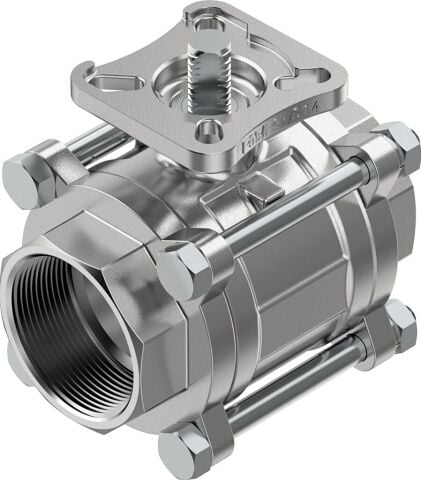 Festo 4809122 VZBE-2-T-63-T-2-F0507-V15V15 Küresel vana