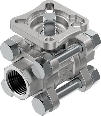 Festo 4809117 VZBE-1/2-T-63-T-2-F0304-V15V15 Küresel vana