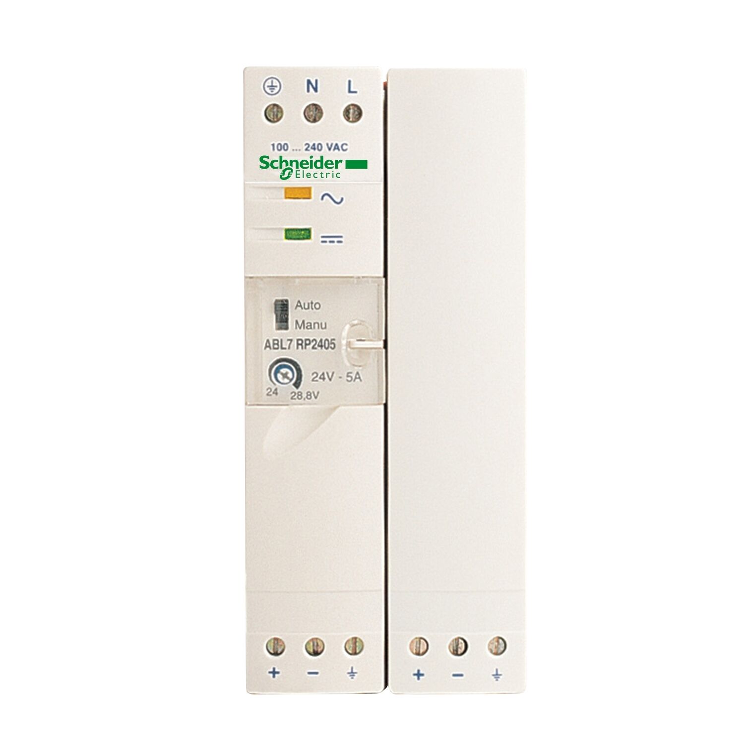 Schneider Electric ABL7RP1205 Düzenlenmiş Smps - 1 Veya 2 Fazlı - 100.240 V Ac- 12 V - 5 A