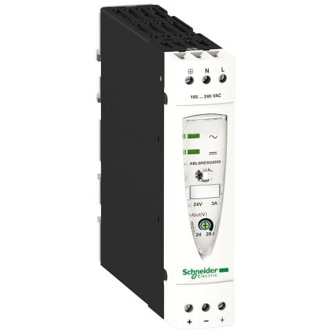 Schneider Electric ABL8REM24030 Düzenlenmiş Smps - 1 Veya 2 Fazlı - 100..240 V Ac - 24 V - 3 A