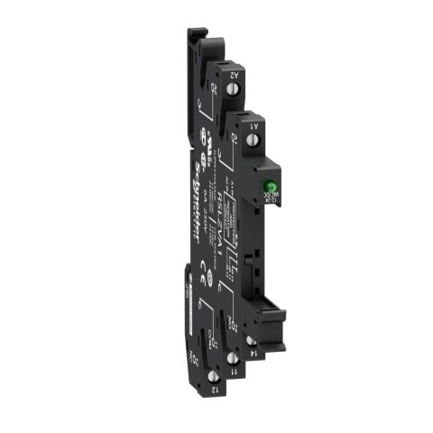 Schneider Electric RSLZVA1 RSL1 için LED ve koruma devreli vidalı soket, 12-24 V