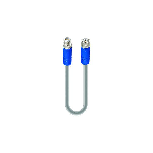 Telemecanique Sensors XZCR25K25DL5 IO Link Master Jumper Güç Kablosu, Erkek düz M12 5 pin, Dişi düz M12 5 pin, PUR, 1,5 mm², 5 m