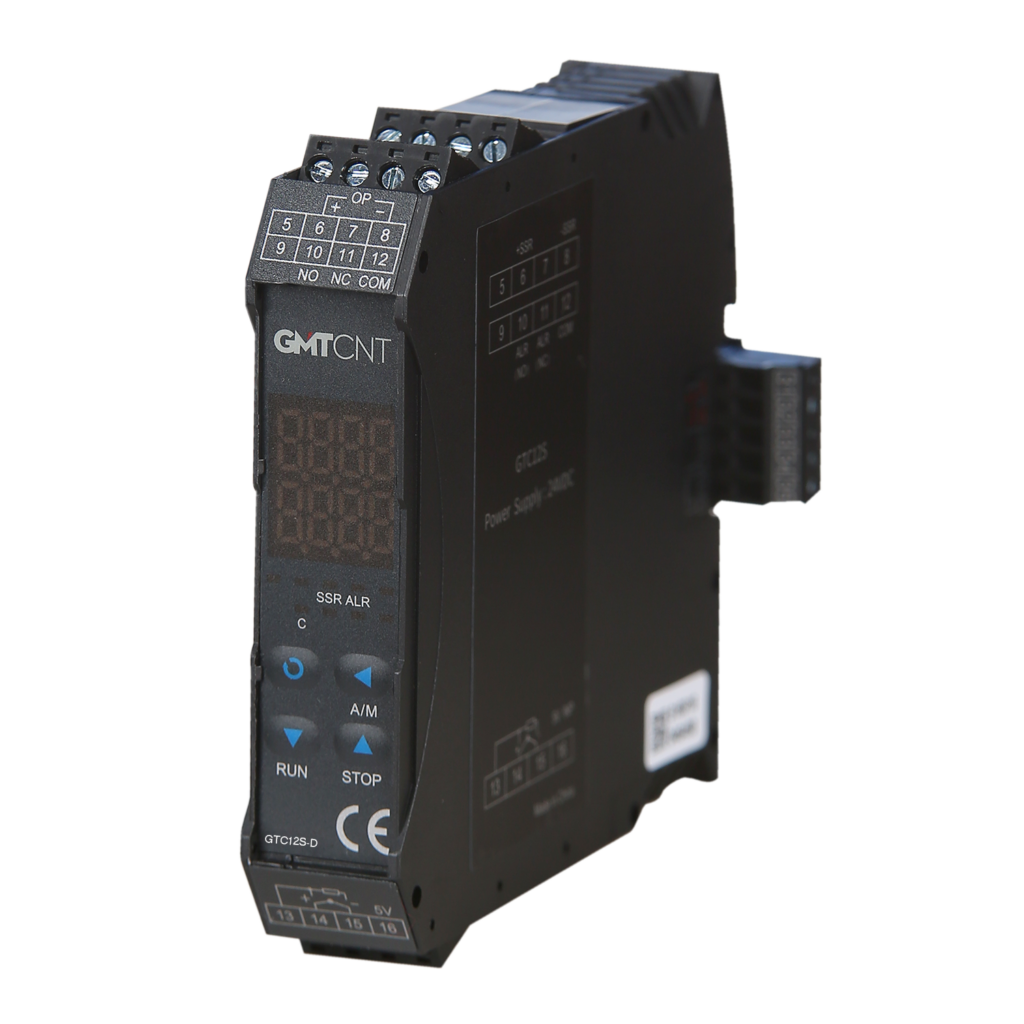Gmt Gtc12S-D Universal Girişli, Ssr+Röle Çıkışlı (Isıtma/Soğutma), Çift Pıd Kontrol Cihazı