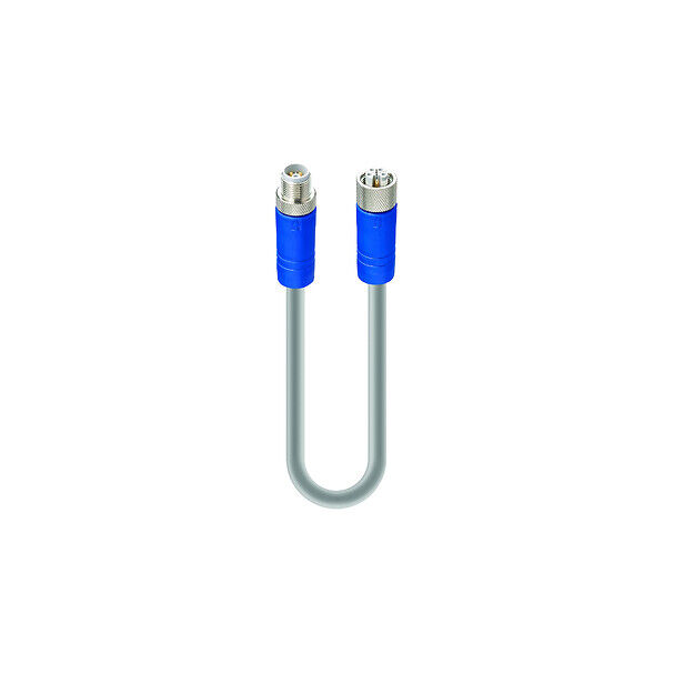 Telemecanique Sensors XZCR26K26CL2 IO Link Master Jumper Güç Kablosu, Erkek dirsekli M12 5 pin, Dişi dirsekli M12 5 pin, PUR, 1,5 mm², 2 m
