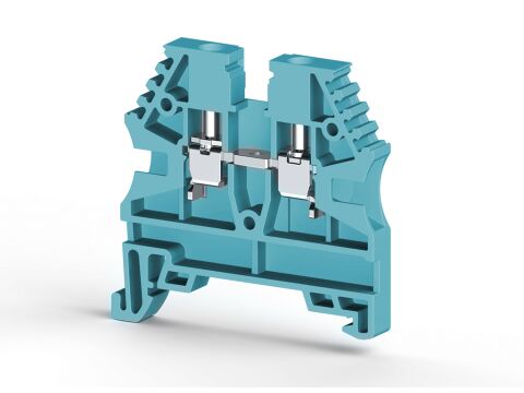 Klemsan 304121 Avk 2,5 Mavi 2,5Mm² Vidalı Geçiş Klemensi