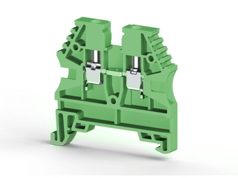 Klemsan 304122 Avk 2,5 Yeşil 2,5Mm² Vidalı Geçiş Klemensi