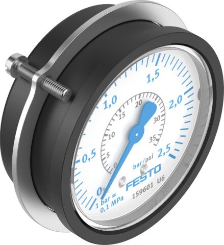 Festo 159601 FMA-63-2,5-1/4-EN flanşlı manometre