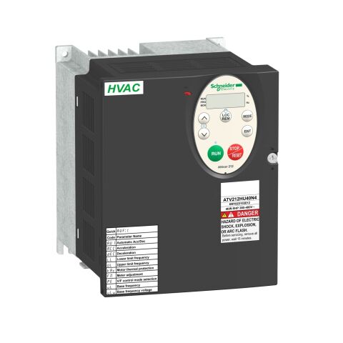 Schneider Electric ATV212HU55N4 Atv212 5,5Kw 10Hp 480V 3P