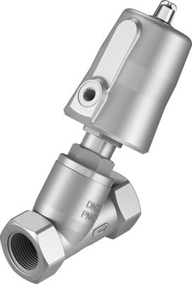 Festo 1002517 Vzxf-L-M22C-M-B-G1-240-M1-V4V4T-50-10 Angle Seat Valve