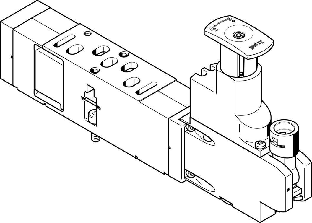 Festo 546791 VABF-S3-1-R7C2-C-6 Regülatör plakası