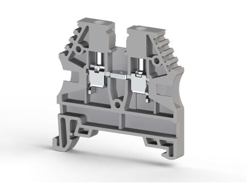 Klemsan 304120 Avk 2,5 Gri 2,5Mm² Vidali Geçis Klemensi