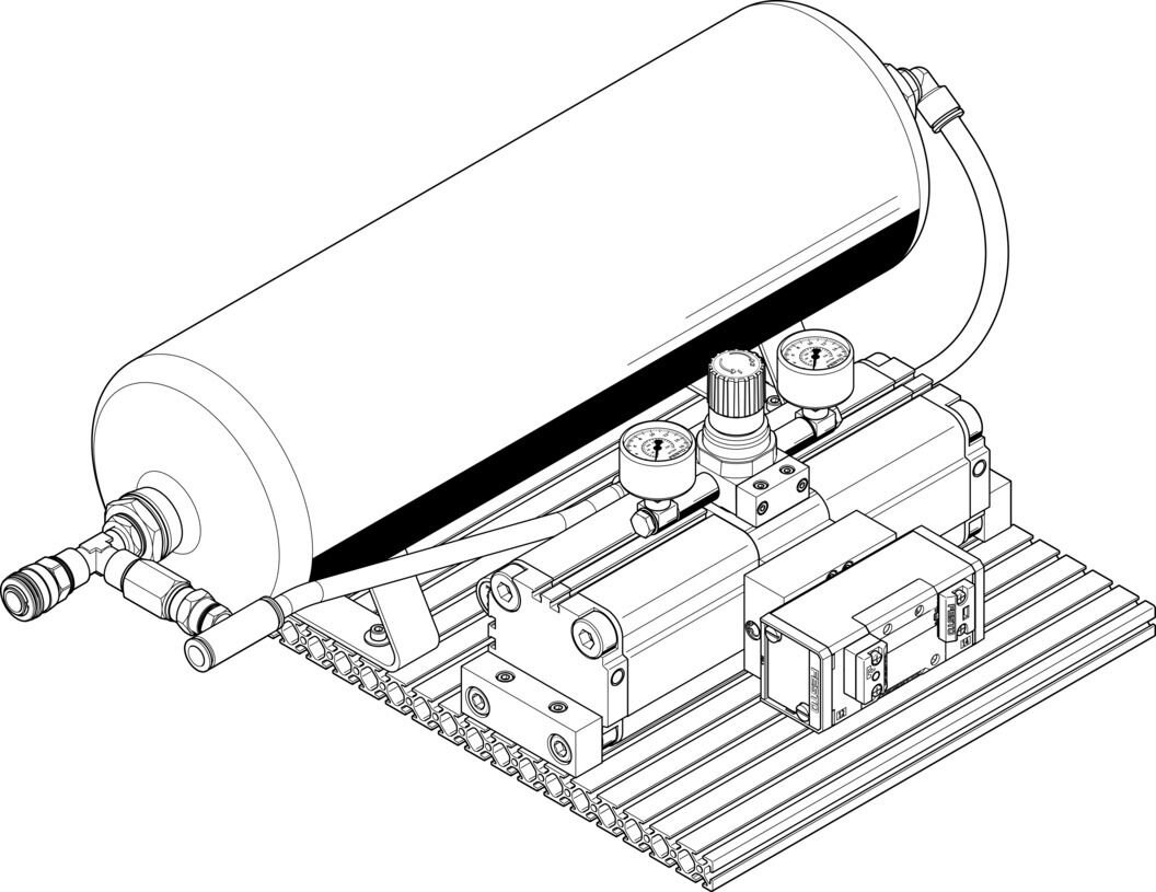 Festo 552935 DPA-63-16-CRVZS20 basınç yükselticisi