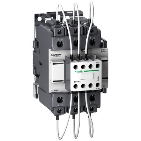 Schneider Electric LC1DTK12M7 Kontaktör Tesys Lc1-Dt - 3 Kutup - 400...440V 40 Kvar - Bobin 220 V Ac