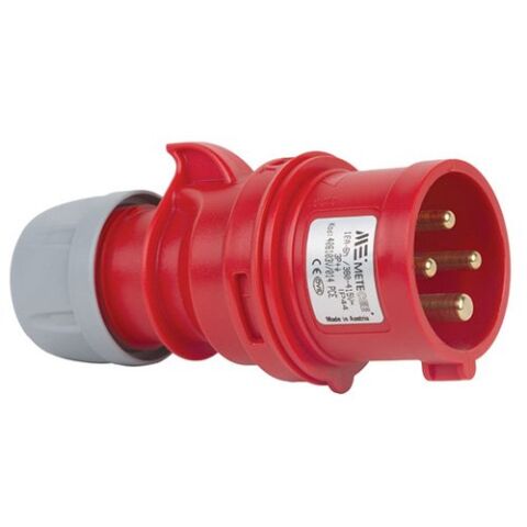 Mete Enerji 406103- 4X16A Düz Fiş IP 44