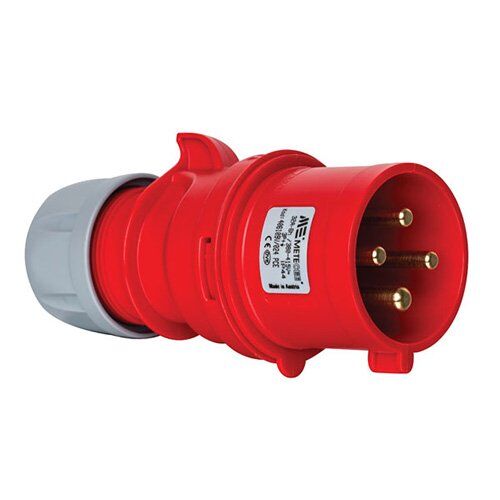 Mete Enerji 406109V- 4X32A Düz Fiş  IP 44