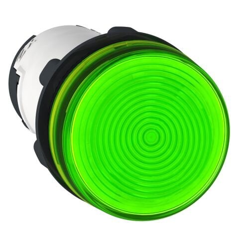 Schneider Electric XB7EV730P Yuvarlak Pilot Işığı Ø 22 - Yeşil - Ba 9S Taban - 230 V - Vida Kelepç Terminali