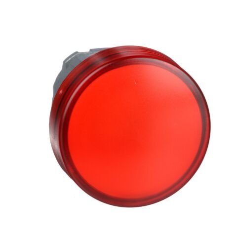 Schneider Electric ZB4BV043 Entegre Led İçin Kırmızı Pilot Işığı Başlığı Ø22 Düz Lens