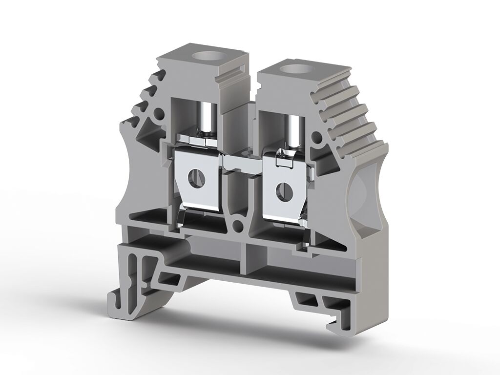 Klemsan 304150 Avk 10 Gri 10Mm² Vidalı Geçiş Klemensi