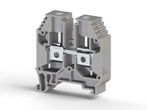 Klemsan 304160P Avk 16 Pv Gri 16Mm² Vidali Potovoltik Geçis Klemensi