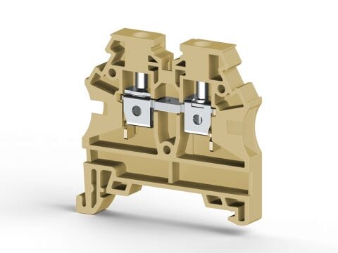 Klemsan 304139 Avk 4 Bej 4Mm² Vidalı Geçiş Klemensi