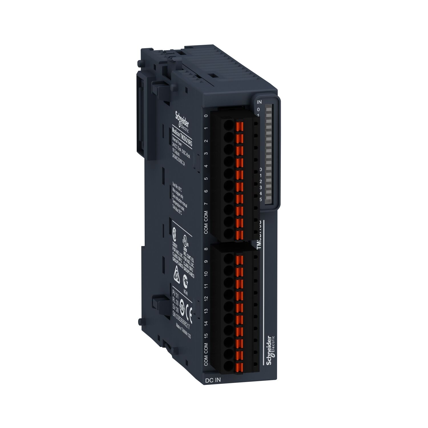 Schneider Electric TM3DQ16RG Dijital Çıkış 16Li Röle Yaylı
