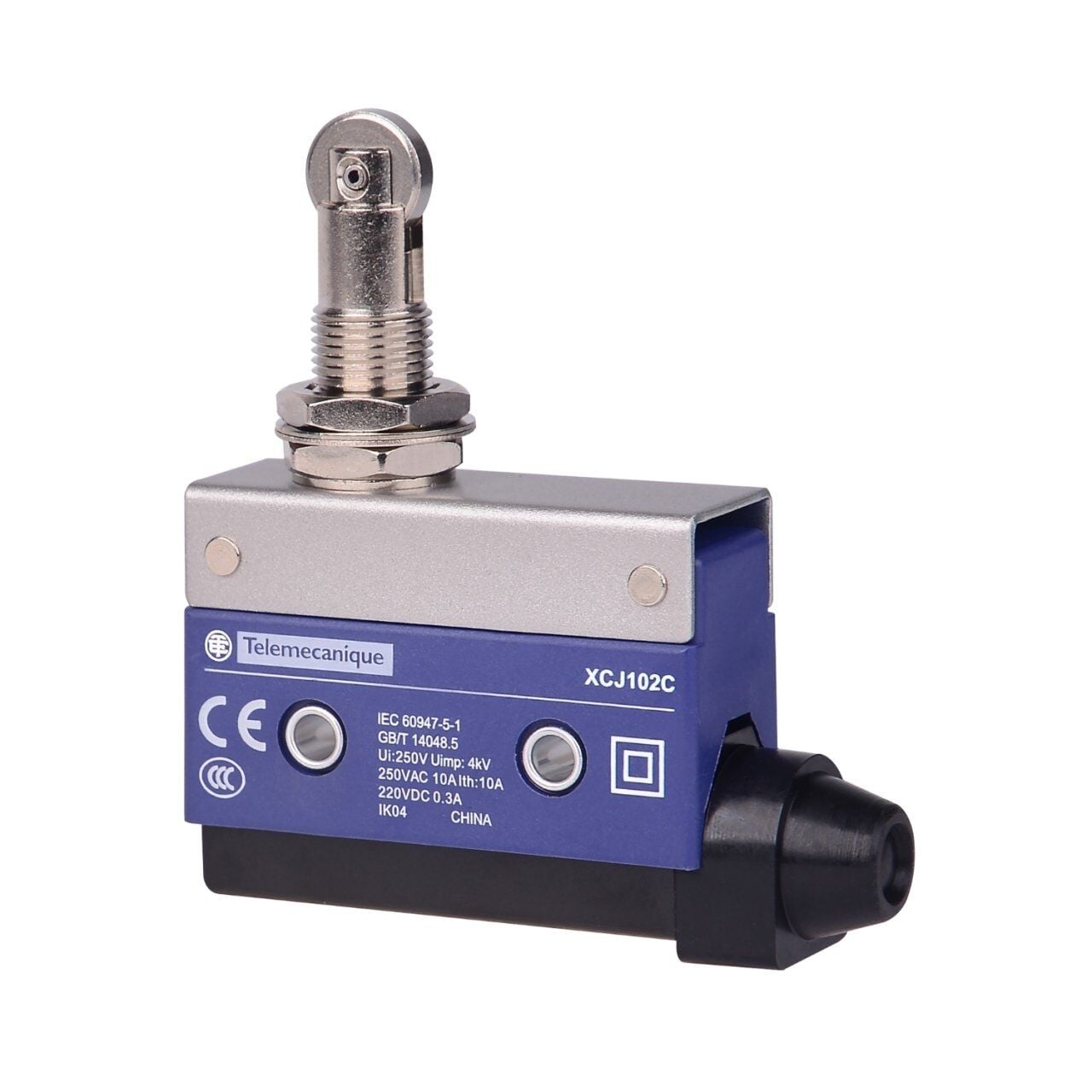 Telemecanique Sensors XCJ102C Limit Anahtarı Çelik Makaralı Yatay Pim