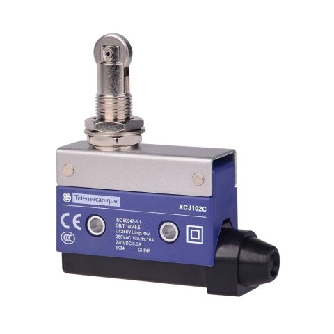 Telemecanique Sensors XCJ102C Limit Anahtarı Çelik Makaralı Yatay Pim