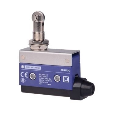Telemecanique Sensors XCJ102C Limit Anahtarı Çelik Makaralı Yatay Pim