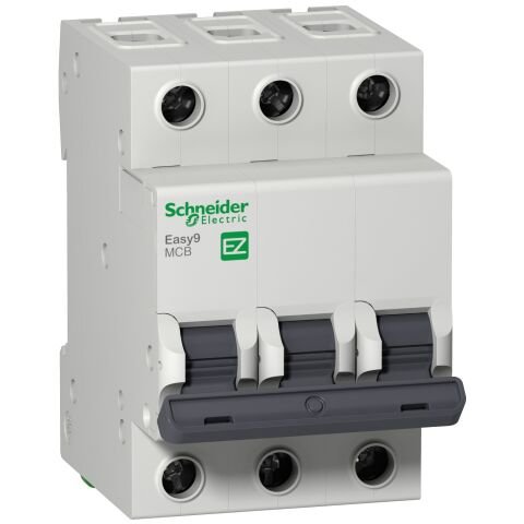 Schneider Electric EZ9F34325-Easy9 MCB 3P 25A C 4500A 400V MINIATURE