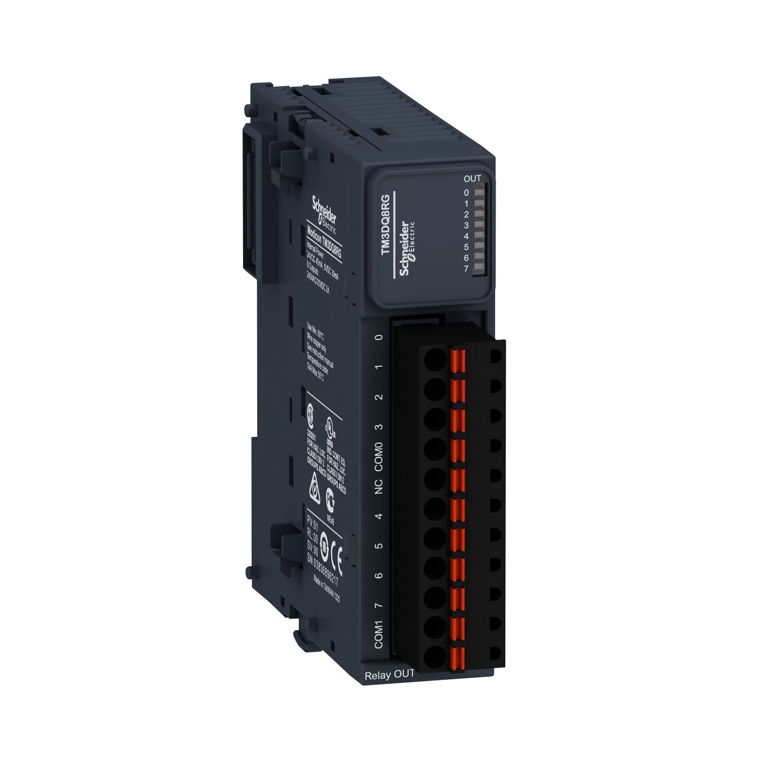 Schneider Electric TM3DQ8RG Dijital Çıkış 8Li Röle Yaylı