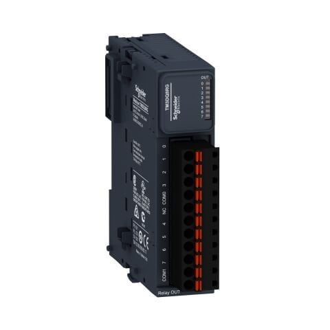 Schneider Electric TM3DQ8RG Dijital Çıkış 8Li Röle Yaylı